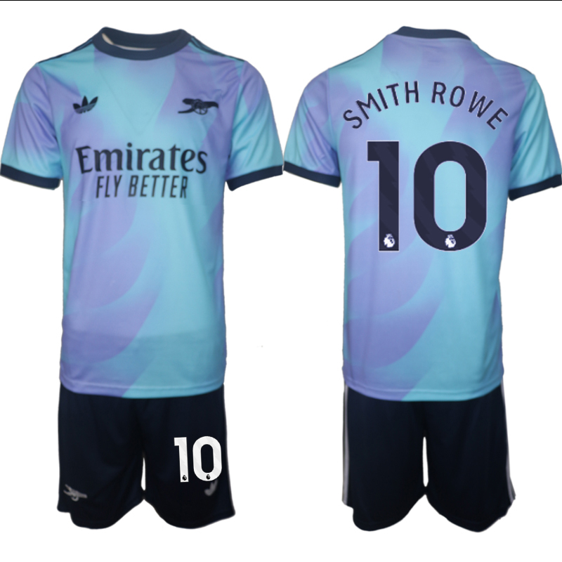 Men 2024-2025 Club Arsenal away Purple blue #10 Soccer Jersey